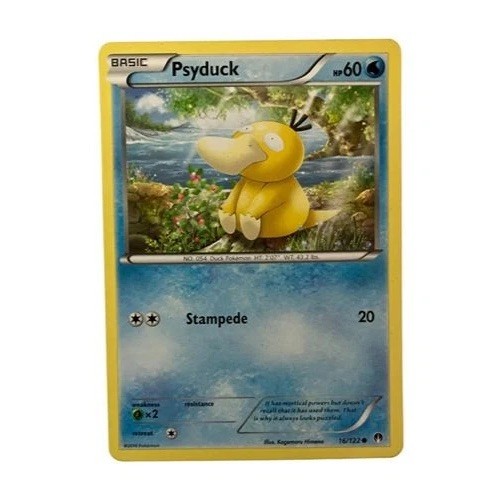 Psyduck 16/122 Common BREAKpoint Pokemon Moderately Played