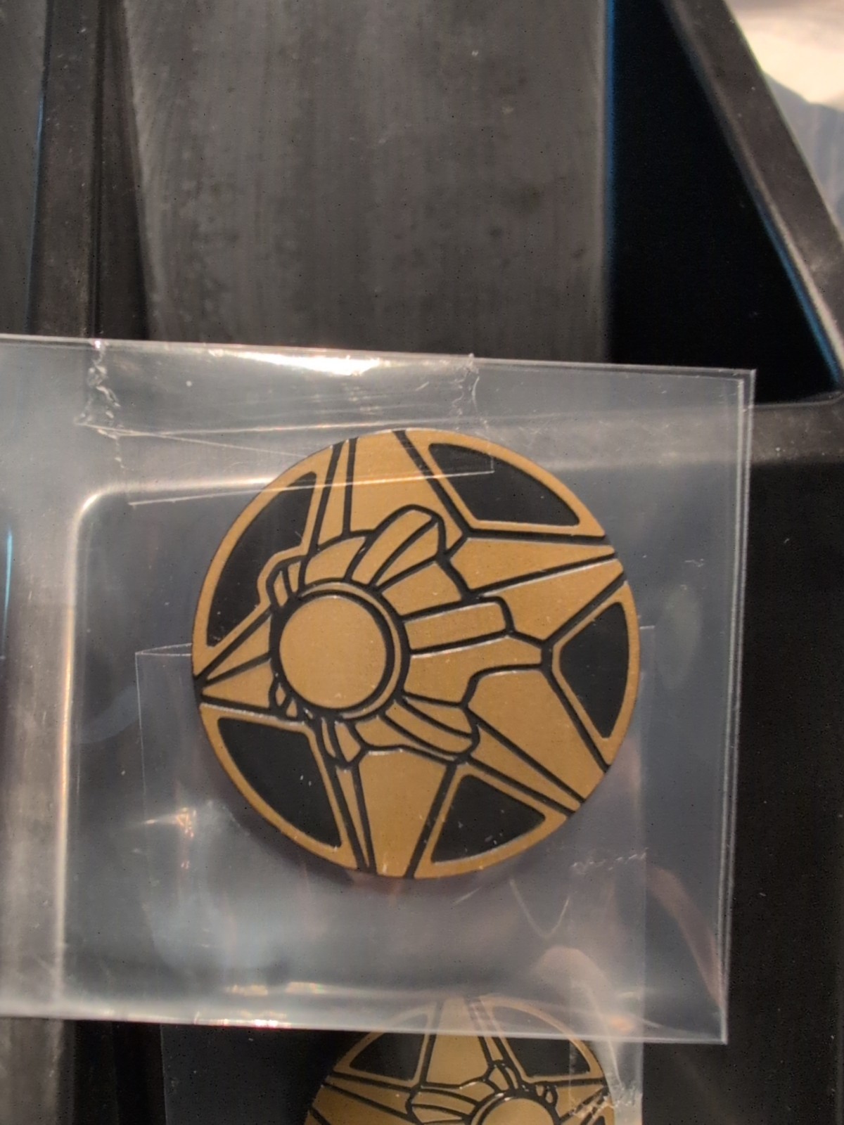 Pokemon Gold Staryu Mini Coin From 151 Chinese