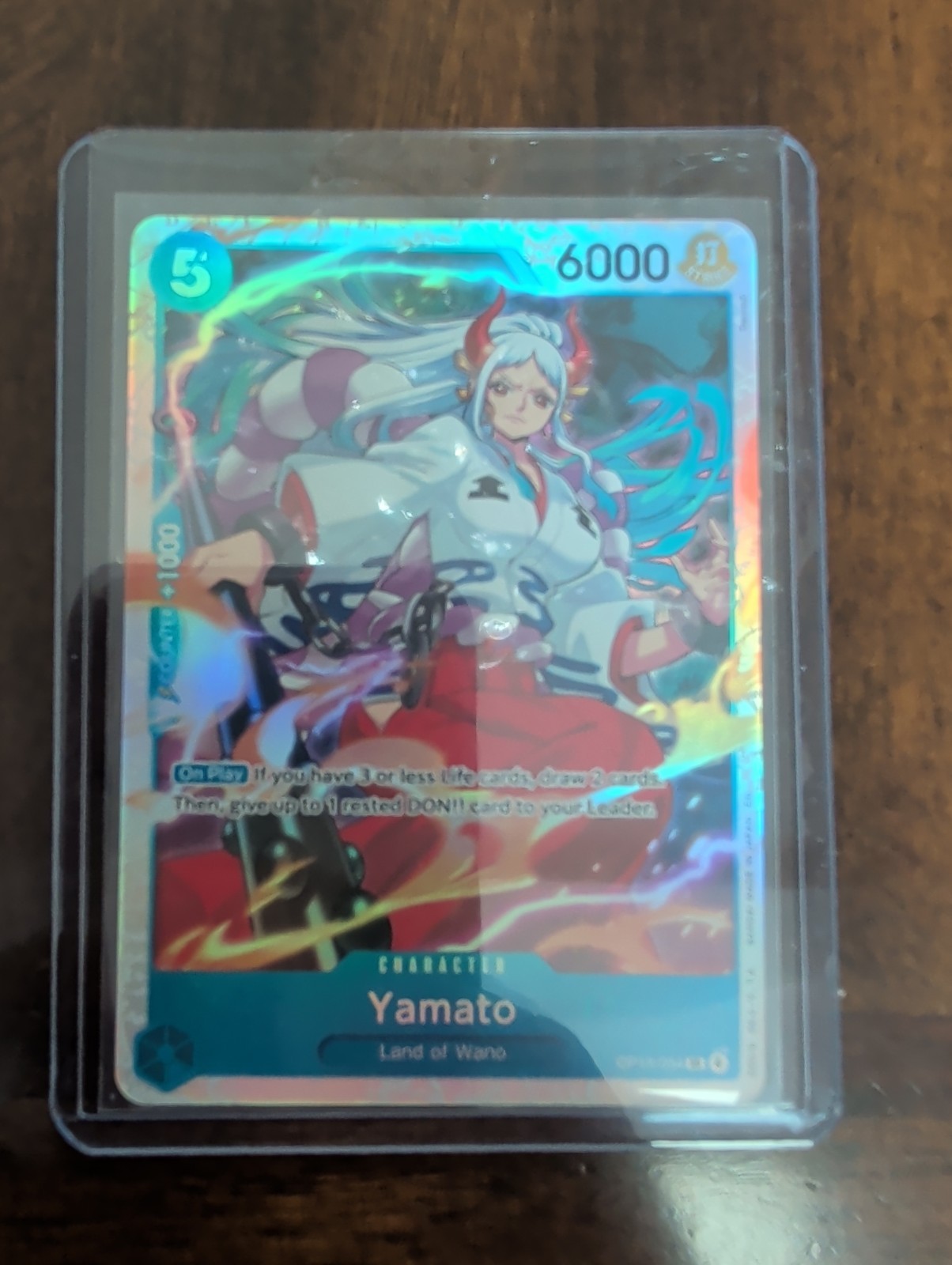 Yamato Foil SR Carrying On His Will OP13-054 NM