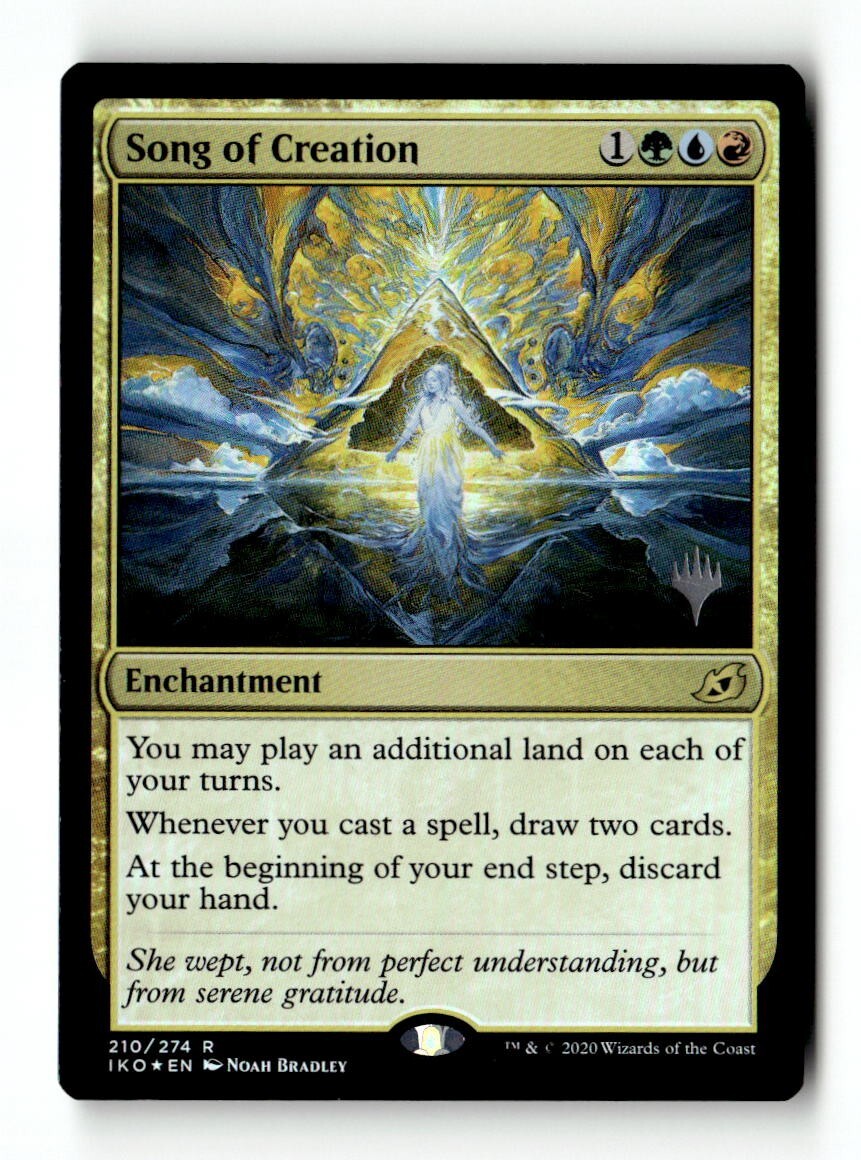 MTG | Song of Creation | Promo | Foil | Moderately Played | English