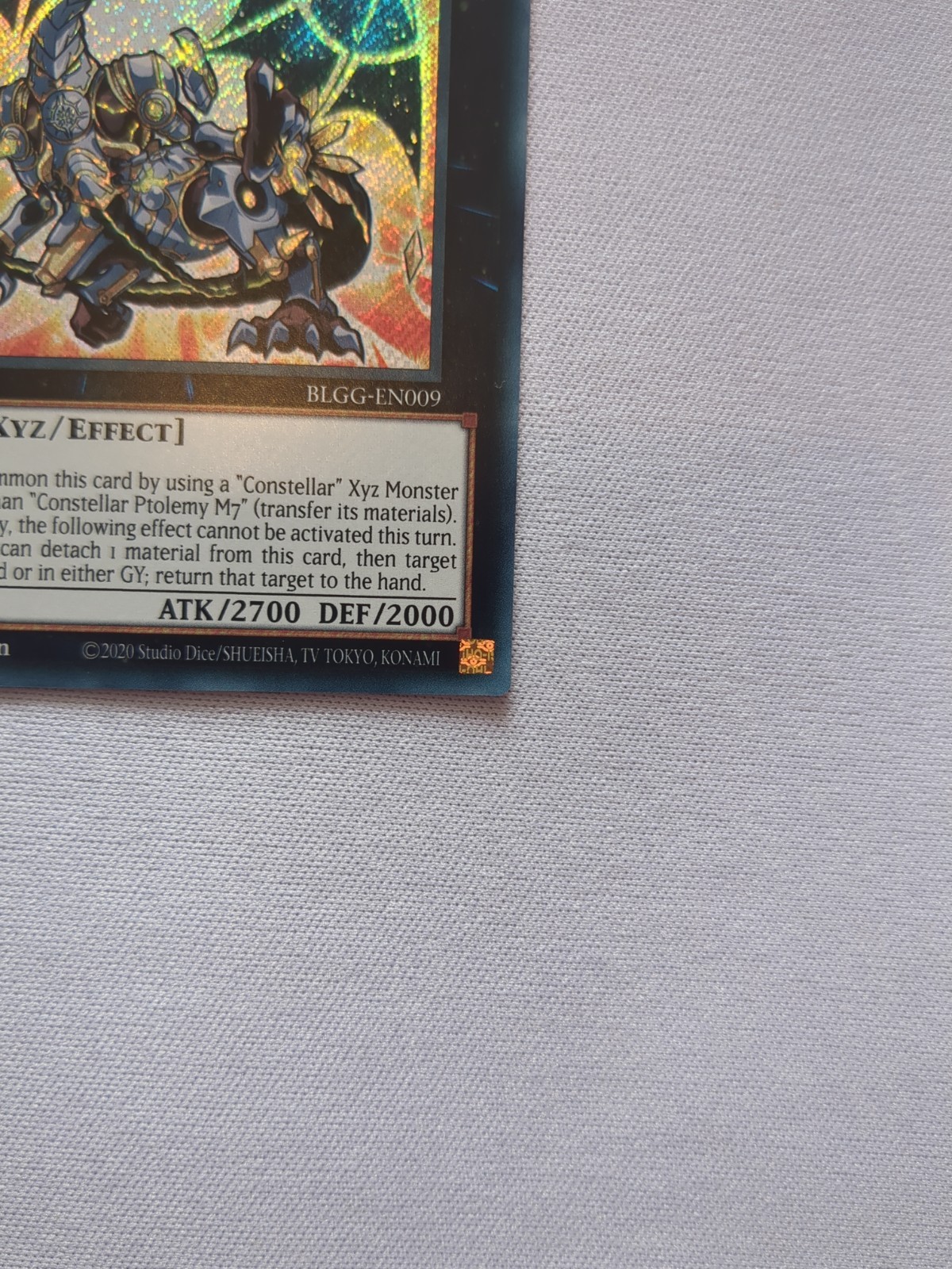 Yugioh BLGG-EN009 – Constellar Ptolemy M7 (Chibi Artwork) – Secret Rare