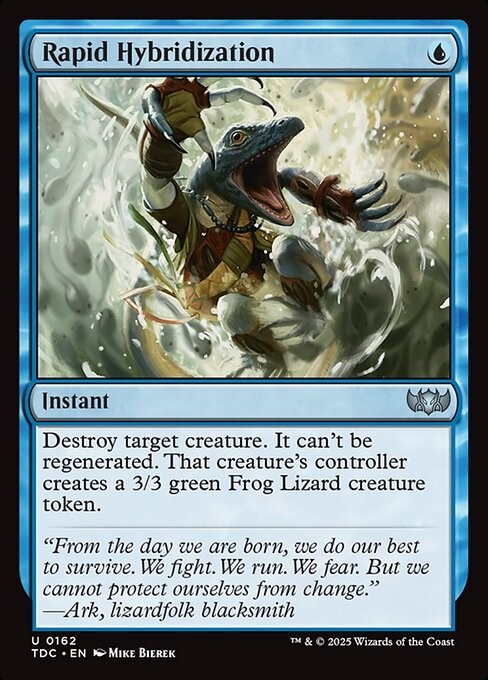 Rapid Hybridization 162 U Normal TDC MTG NM