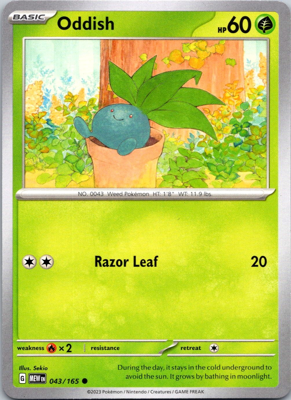 ODDISH – 043/165 – 151 – – LP – SEKIO