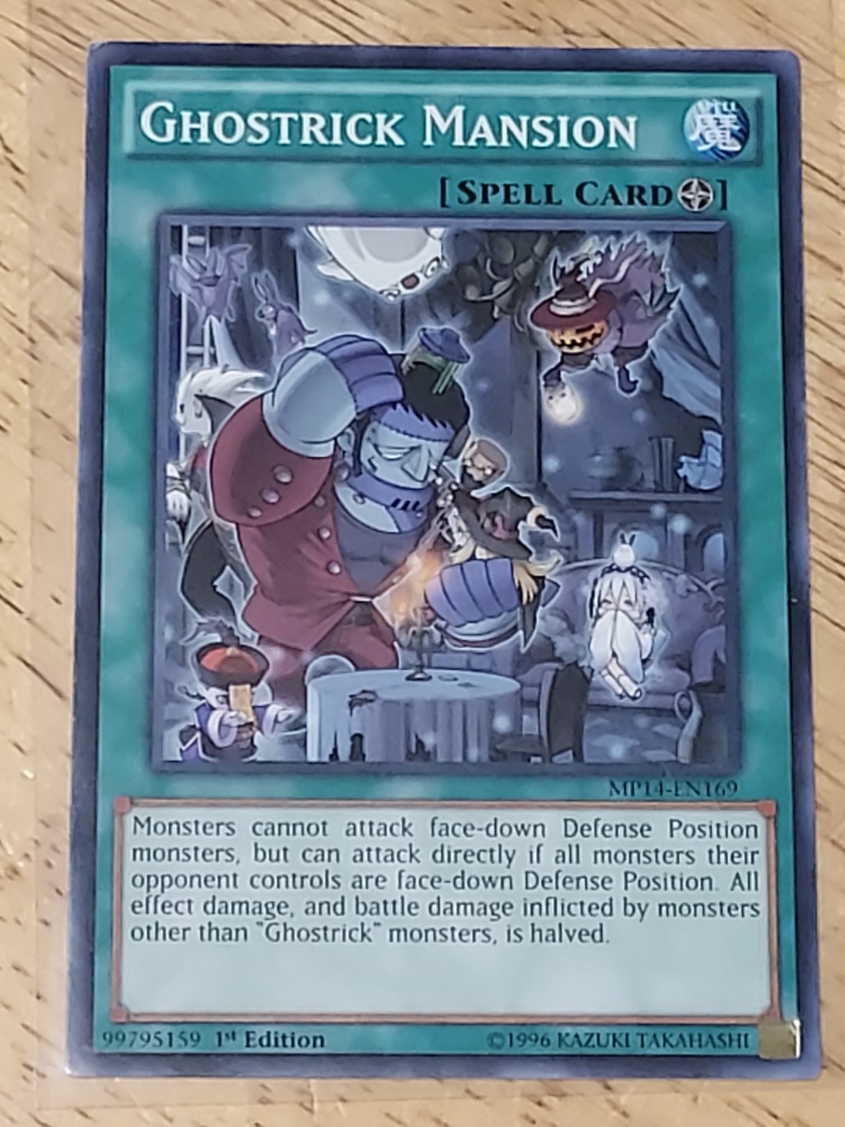 Ghostrick Mansion MP14-EN169 1st Edition Common Field Spell Card (Near Mint)