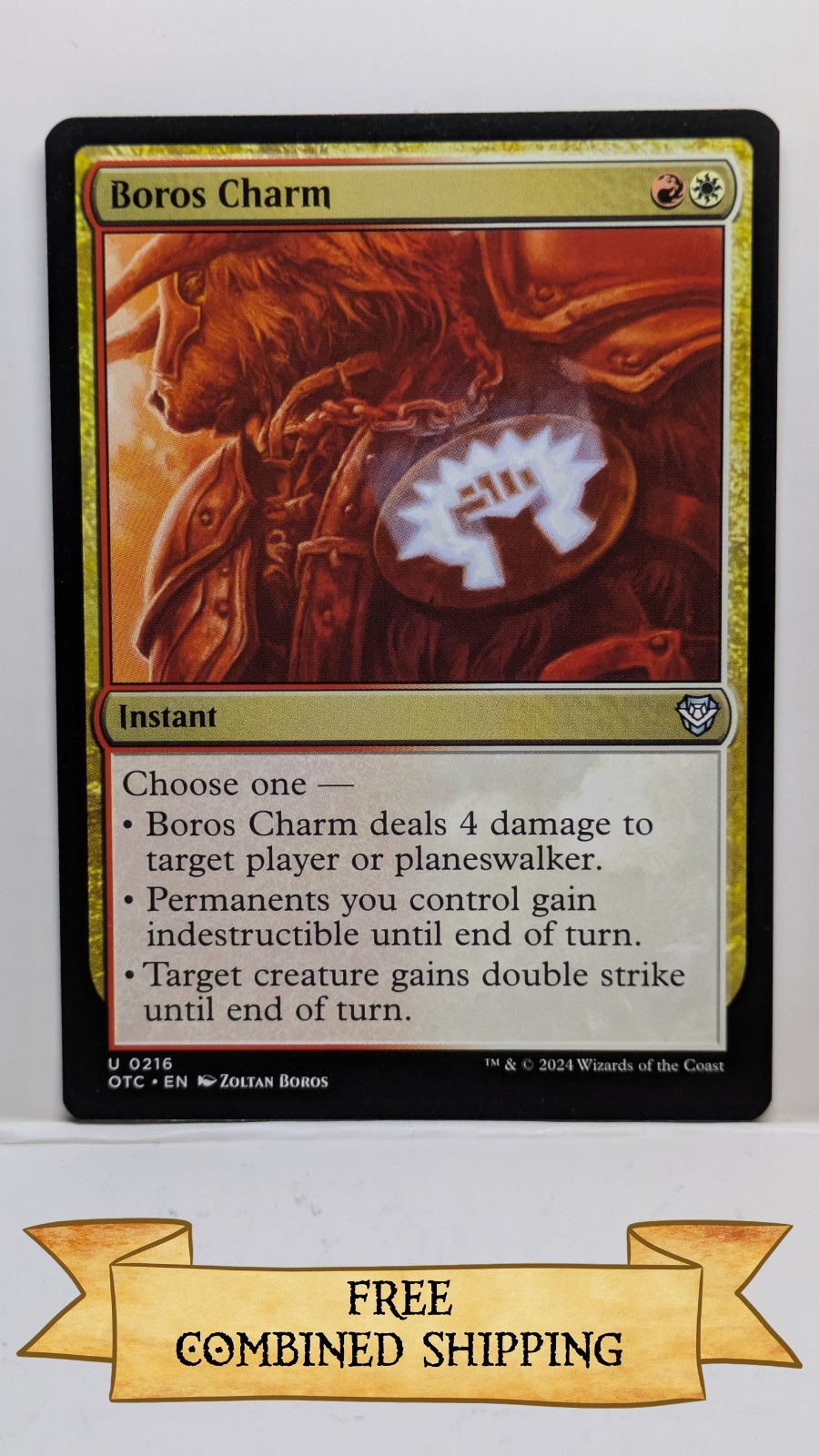 Boros Charm Commander: Outlaws of Thunder Junction Regular
