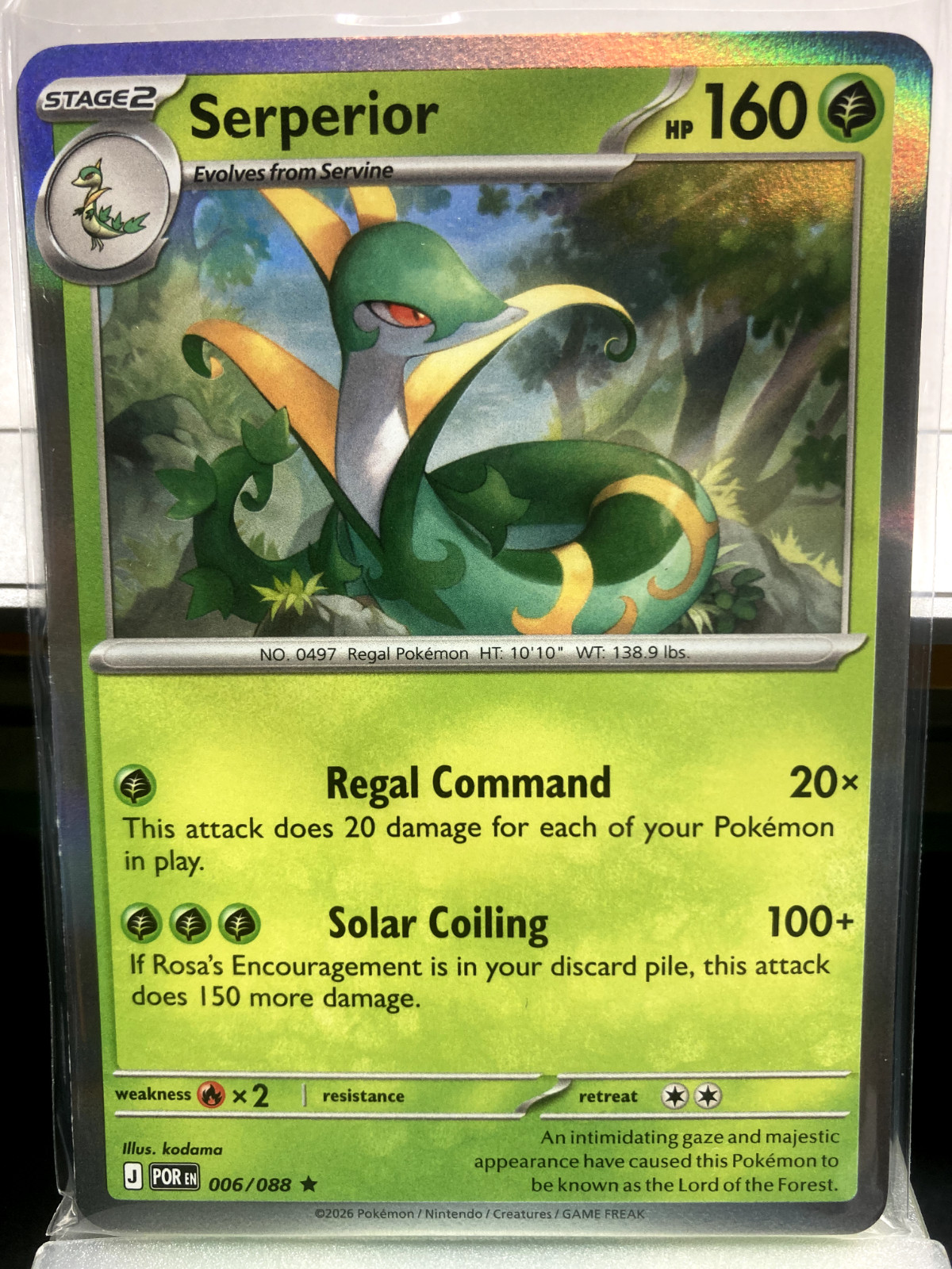 Holo Rare/Reverse H. – 2026 Pokemon Perfect Order POR /088 ($2 + Order Required)