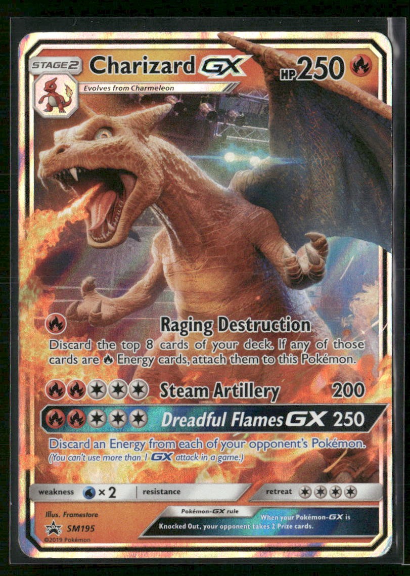Charizard GX SM Promos SM195 Holo MP