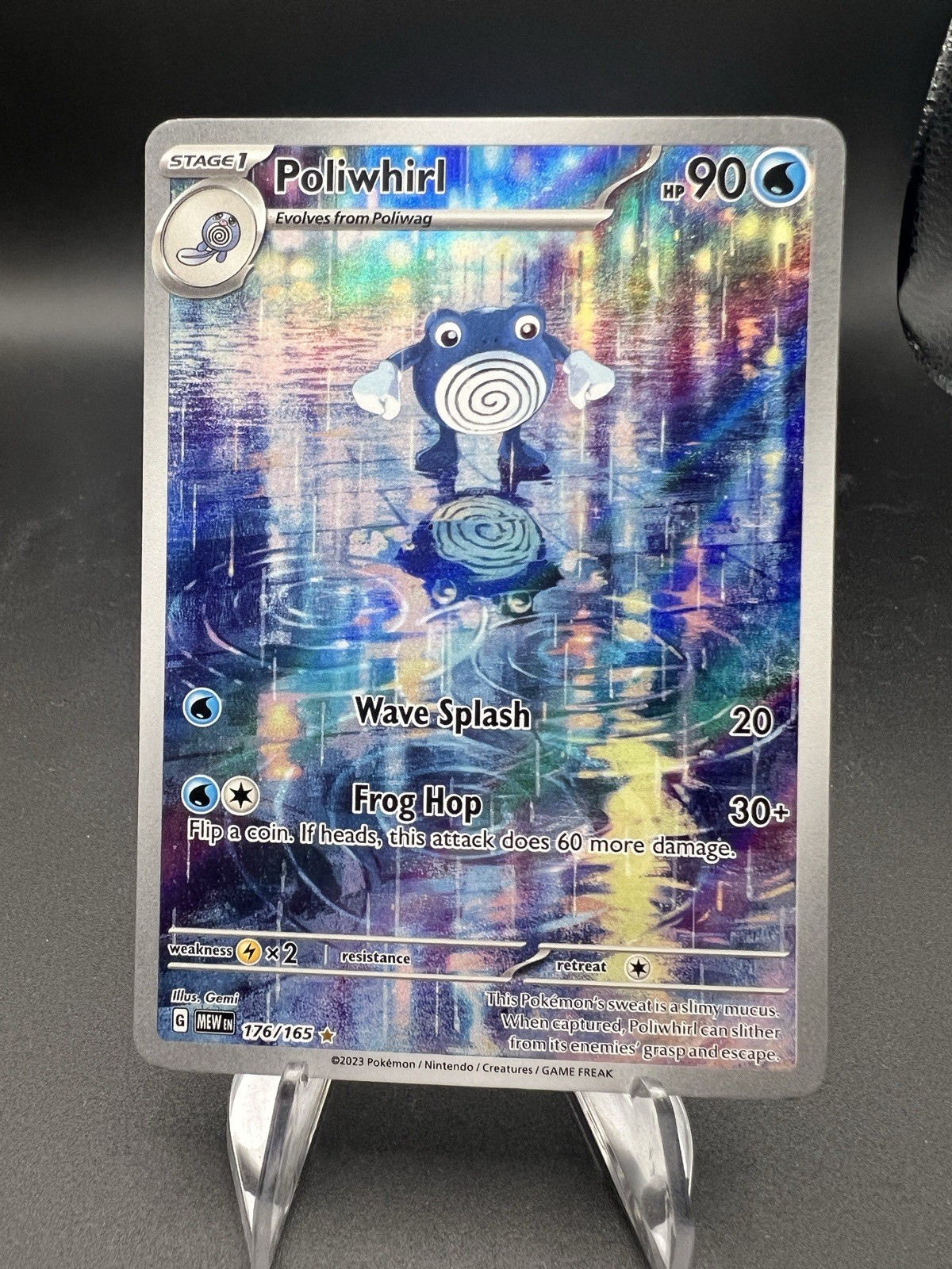 Poliwhirl 176/165 Sv: Scarlet & Violet 151 Holo
