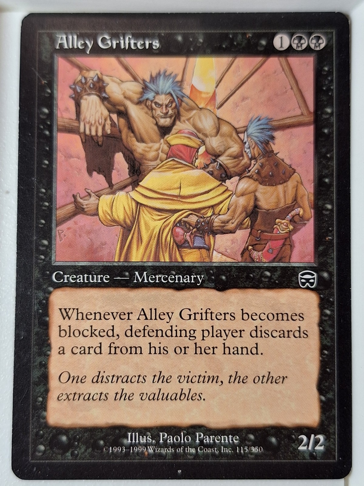 Alley Grifters – Mercadian Masques – Magic the Gathering MTG Nice!