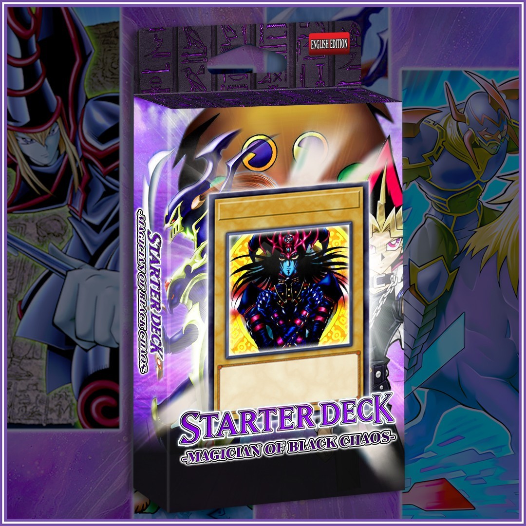 MAGICIAN OF BLACK CHAOS YUGI STARTER DECK 43 Kuriboh Black Luster Soldier YuGiOh