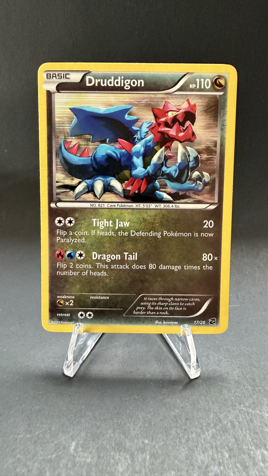 Druddigon 17/20 Dragon Vault Holo – MP