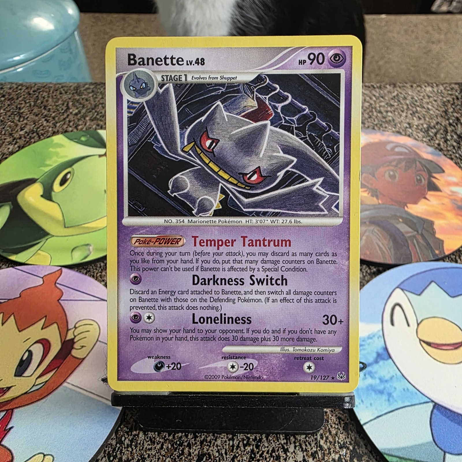 Pokémon TCG 2009 Banette Platinum 19/127 Rare Card