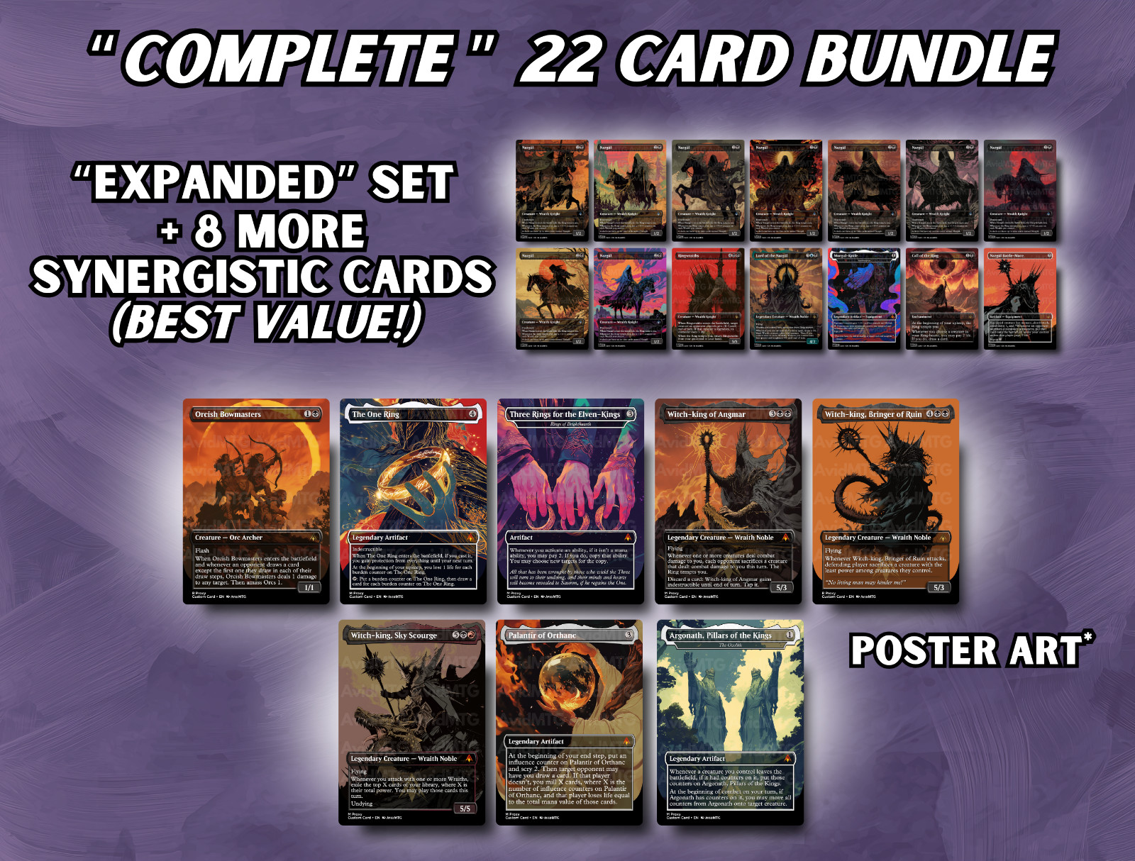 Wraiths – Custom Card Bundle