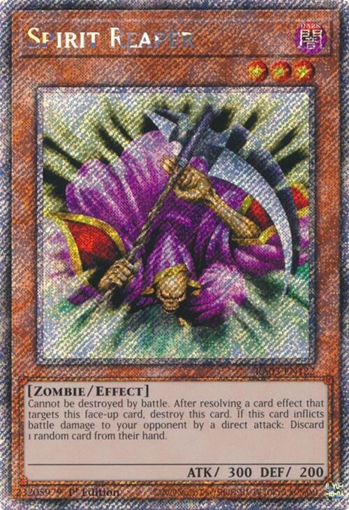 Spirit Reaper (Platinum Secret Rare) RA03-EN122 NM