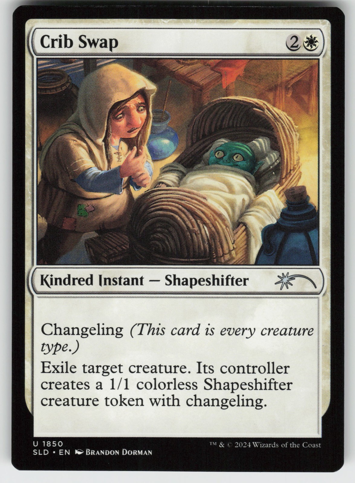 Crib Swap Secret Lair Drop Series 1850 U NM MTG