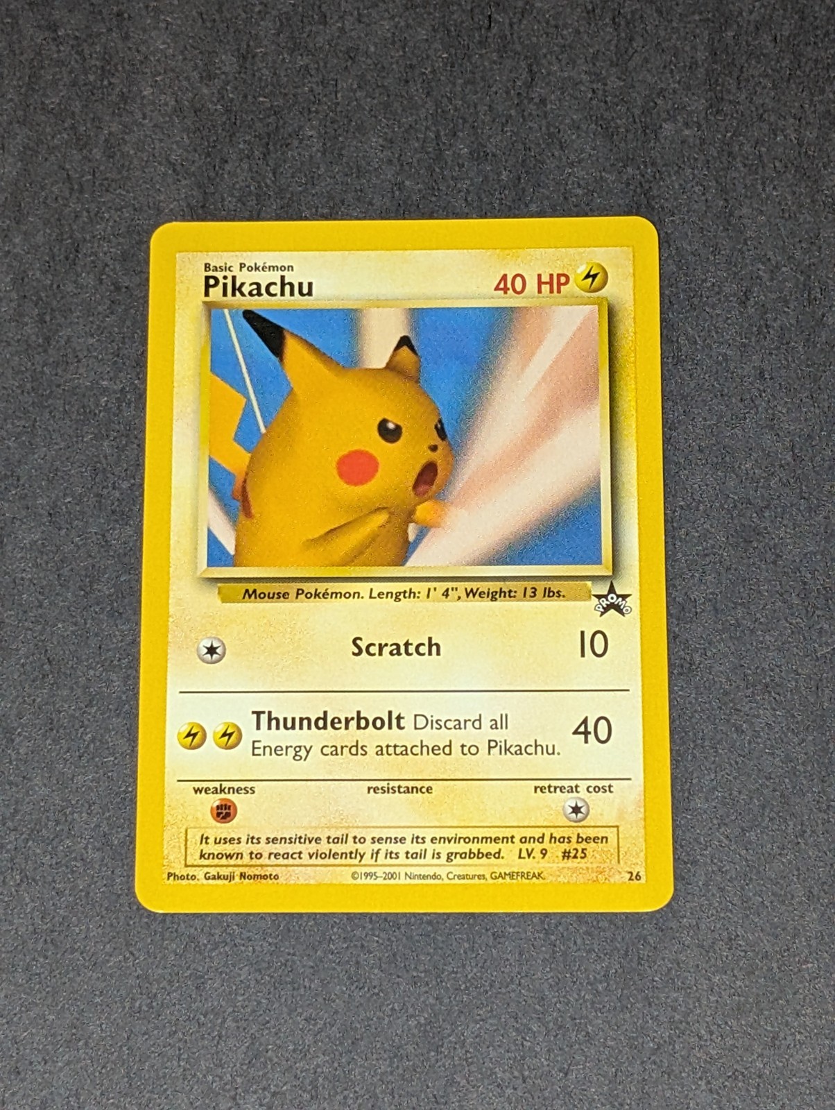 Pikachu 26 Wotc Black Star Promo Pokemon Snap Promo Toy R Us