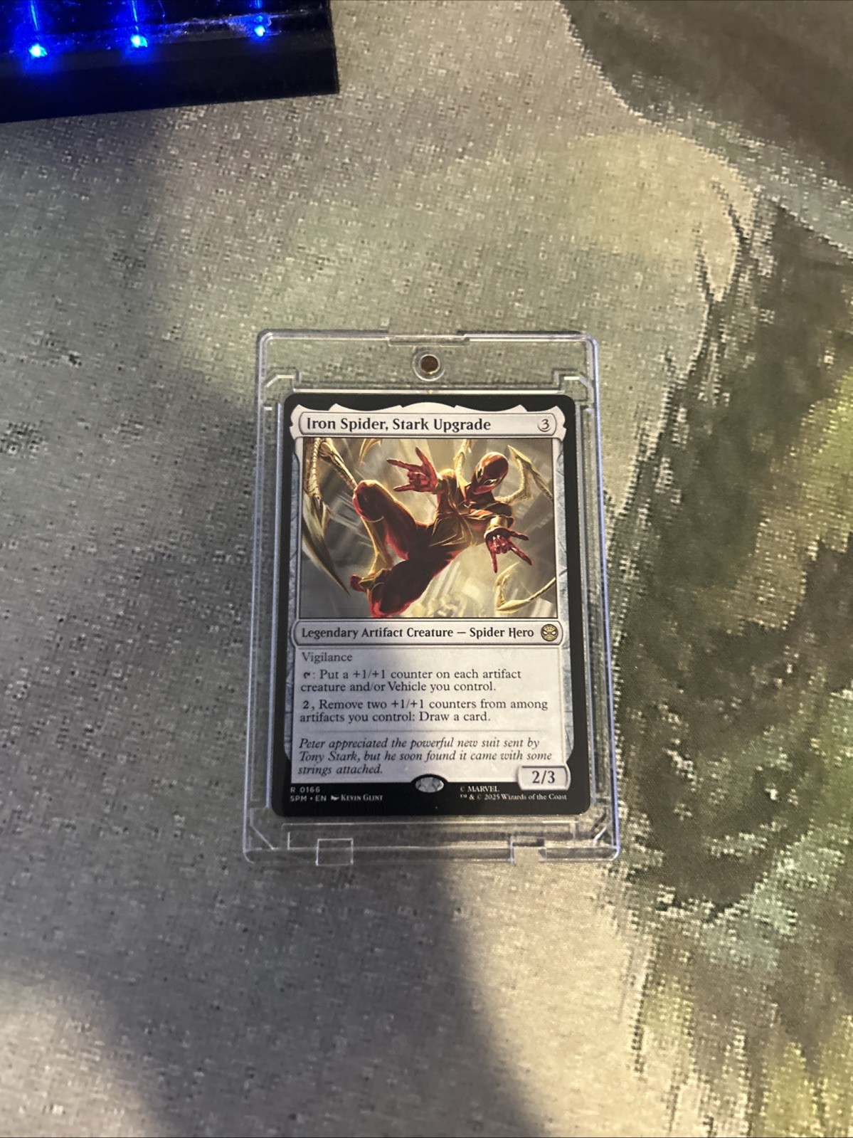 MTG Iron Spider, Stark Upgrade – Marvel’s Spider-Man (SPM) #166 MTG