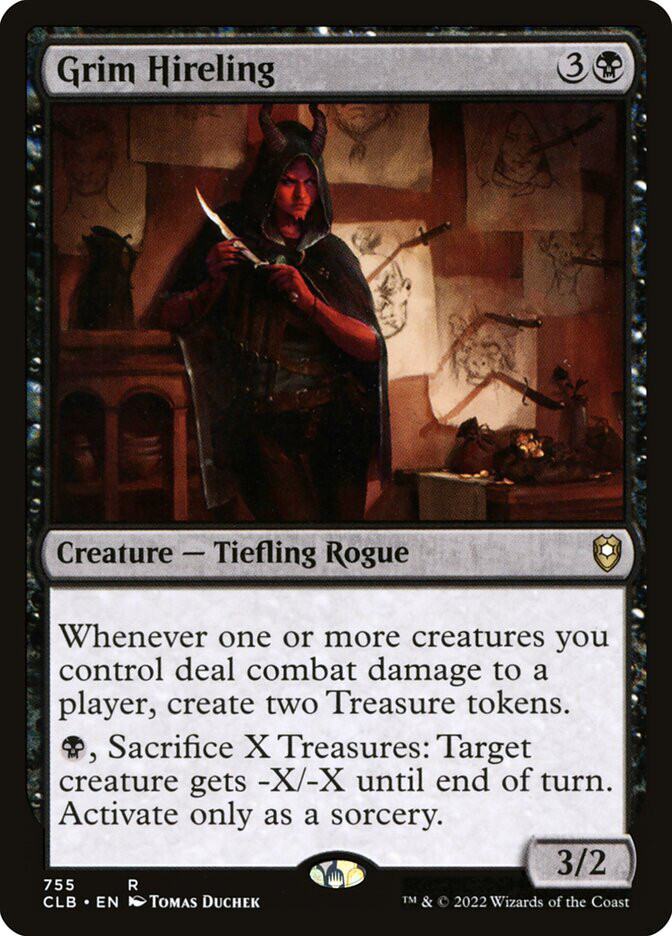 MTG Grim Hireling – Commander Legends: Battle for Baldur’s Gate