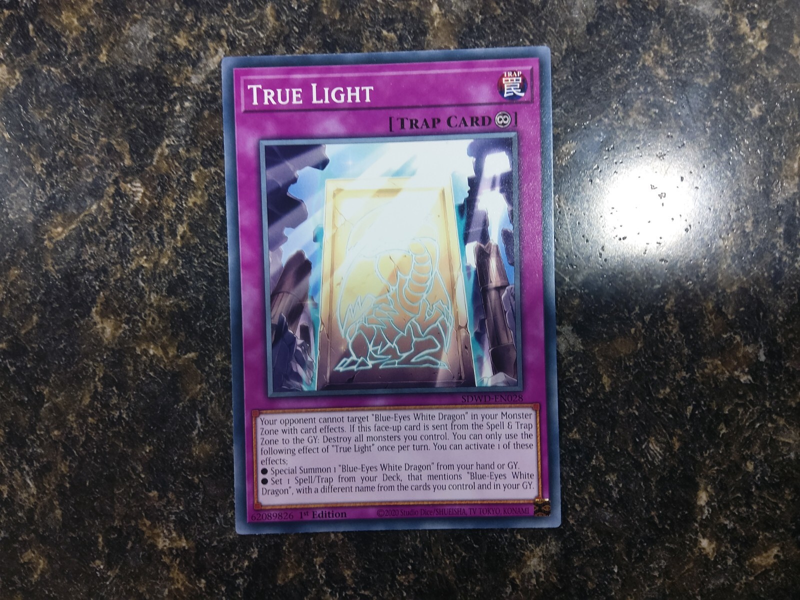 Blue-Eyes White Dragon DECK CORE True Light The White Stone of Ancients KAIBA