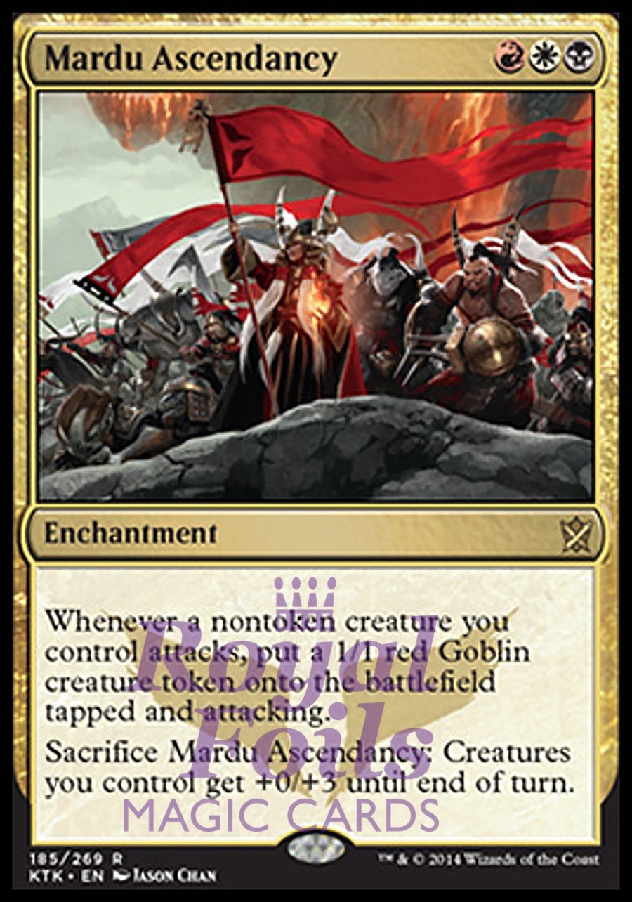Mardu Ascendancy 1x FOIL MTG KTK Khans of Tarkir Rare MINT red white black