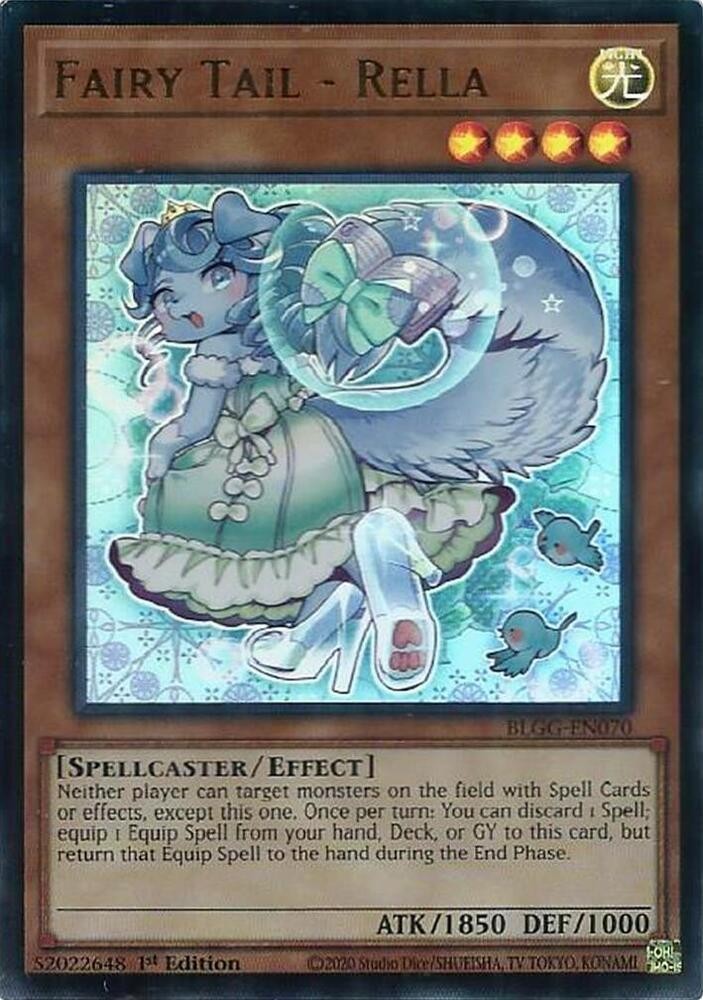 Fairy Tail – Rella BLGG-EN070 Battles of Legend: Glorious Gallery NM YuGiOh