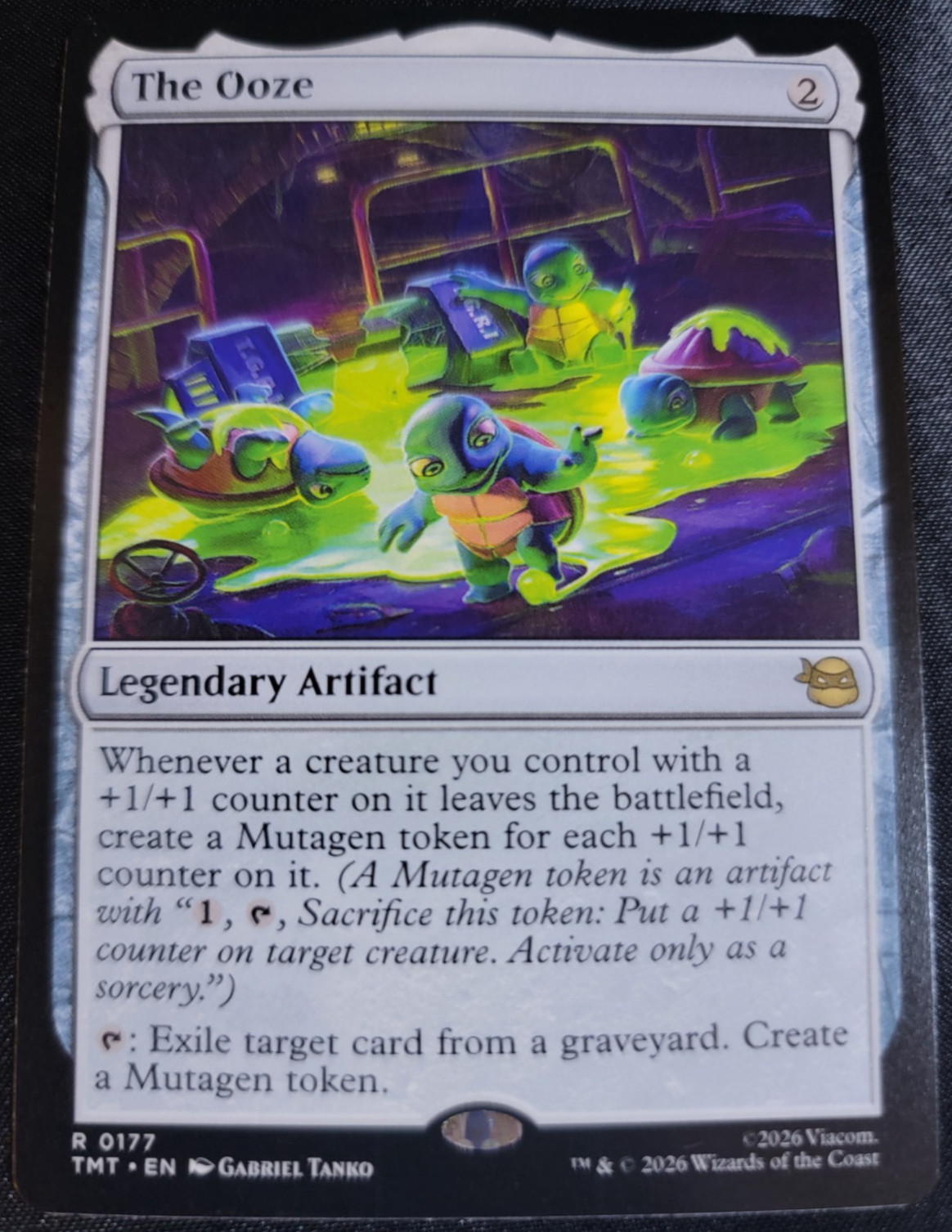 The Ooze # 177 – TMNT – TMT – MTG Rares Cards Magic The Gathering