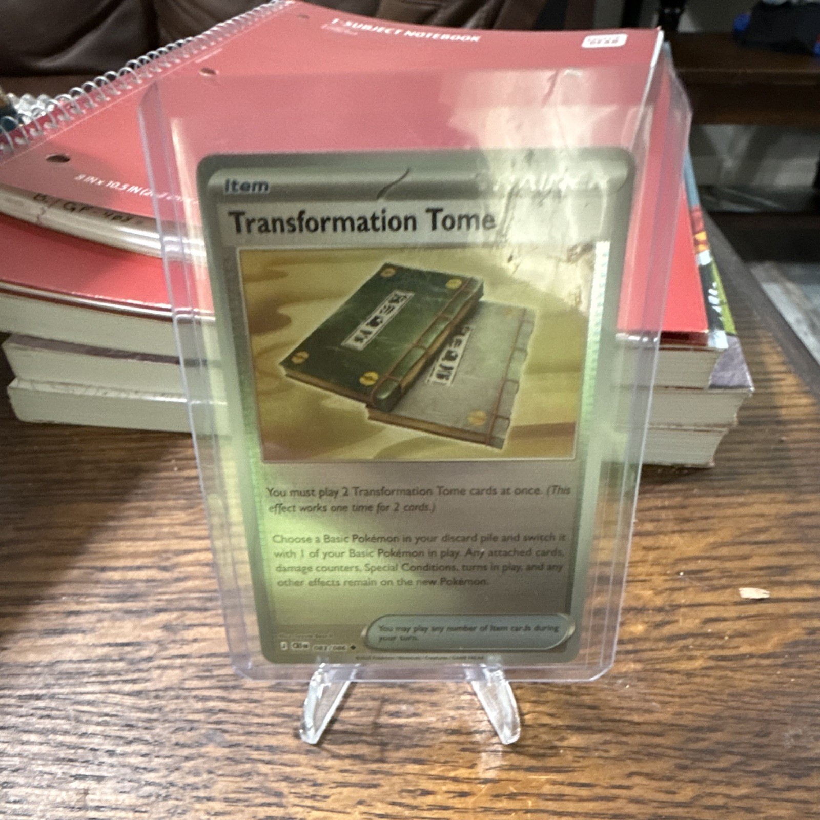 Nintendo Pokemon TCG Transformation Tome 083/086 SV 151 Holo Uncommon EN