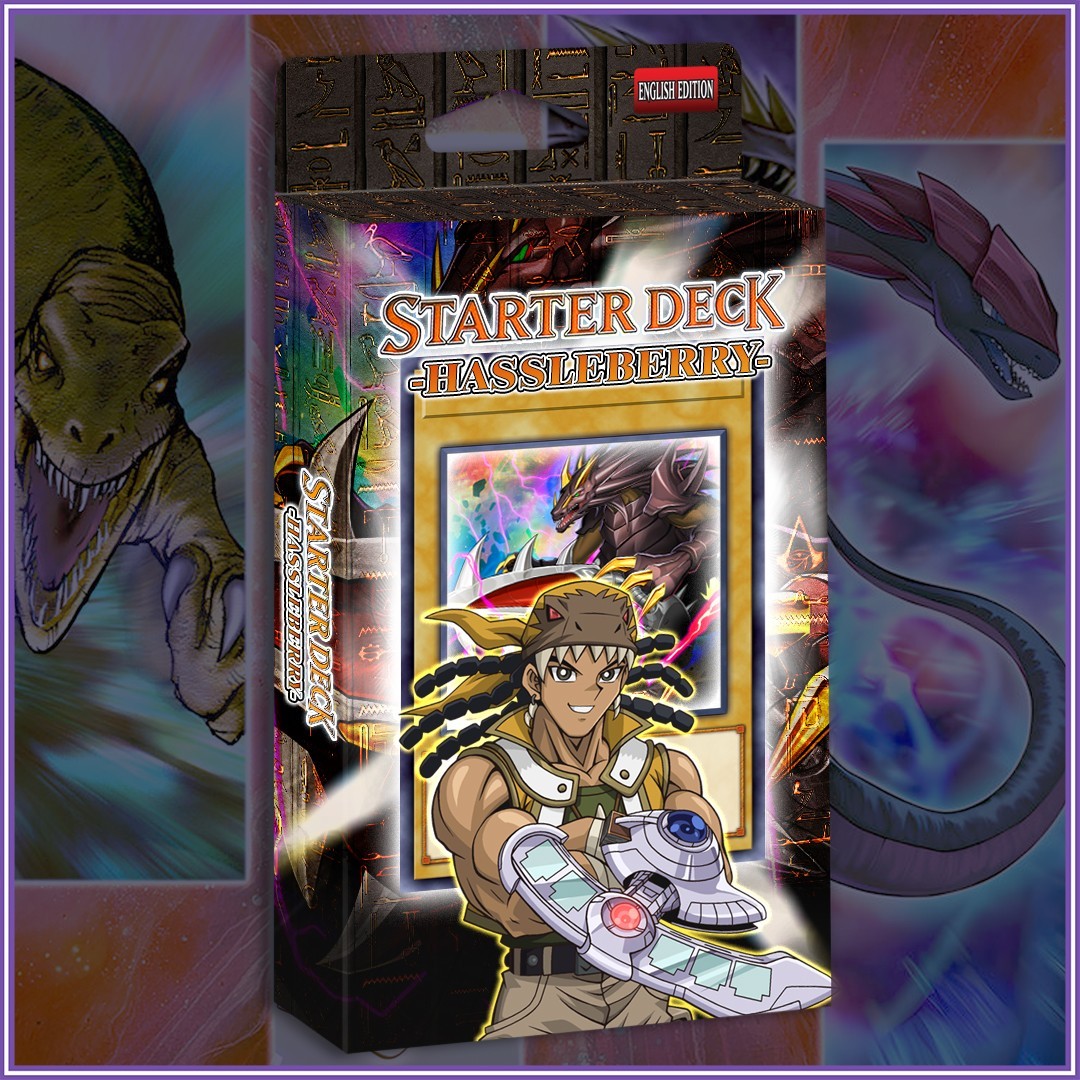 HASSLEBERRY DINOSAUR STARTER DECK 44 | Tyranno Brachion Duelist Kingdom YuGiOh