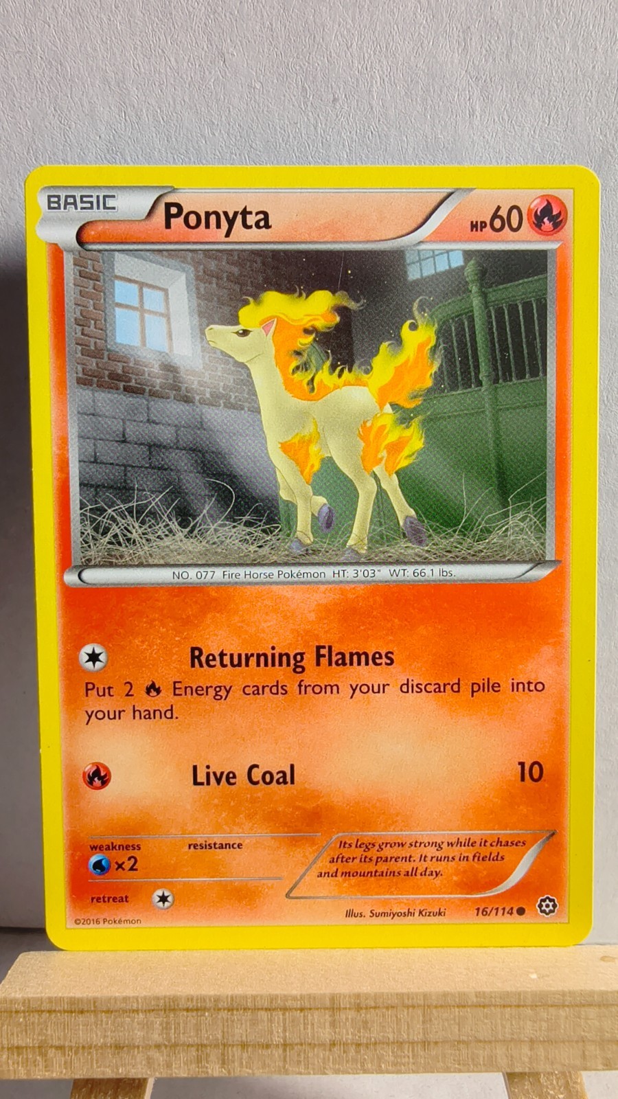 Ponyta [LP] – Pokemon TCG Steam Siege 16/114 [Common]