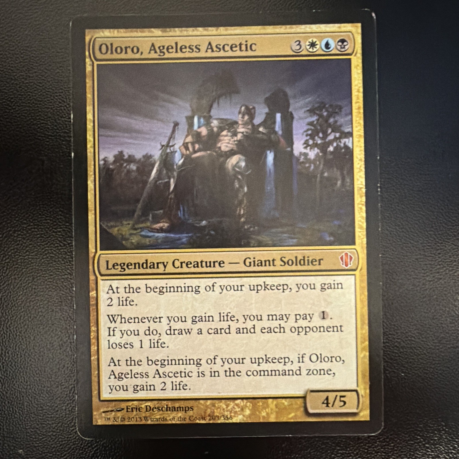MTG Oloro, Ageless Ascetic Commander 2013 Regular #203 English Mythic 4/5