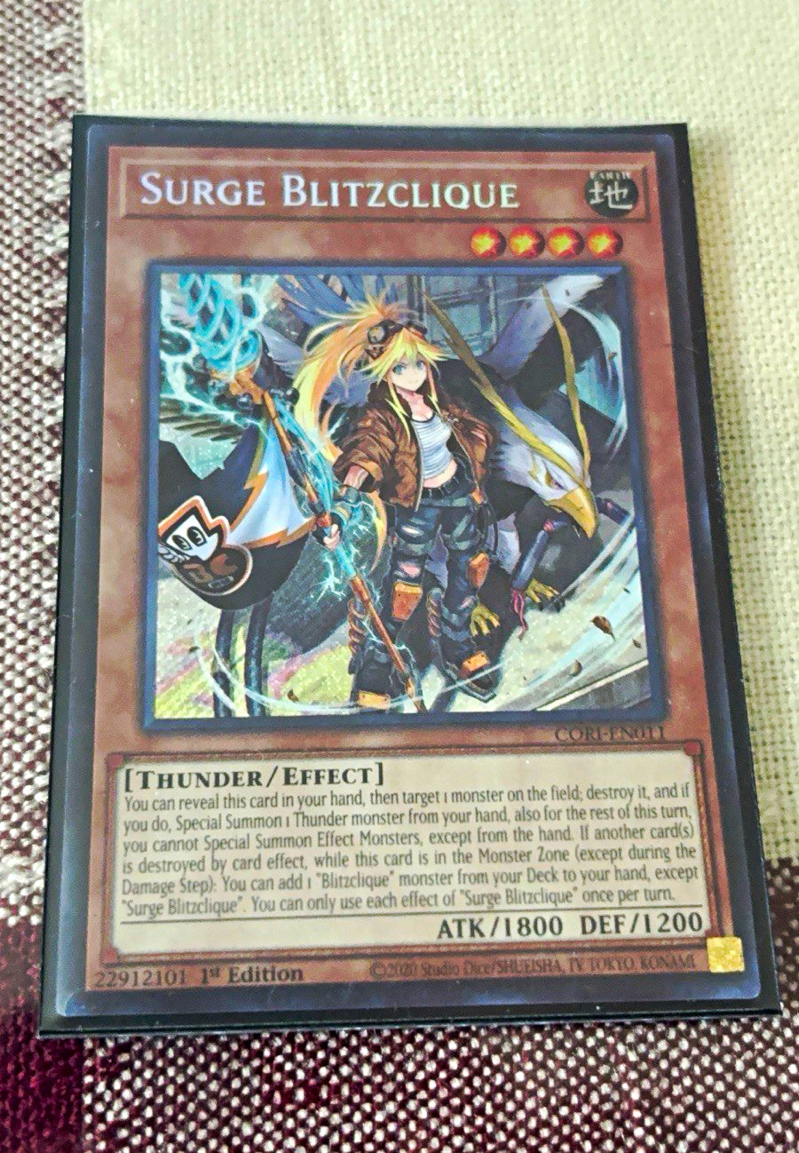 Konami Yu-Gi-Oh! Surge Blitzclique CHIM-EN011 Ultra Rare Holo 1st Ed