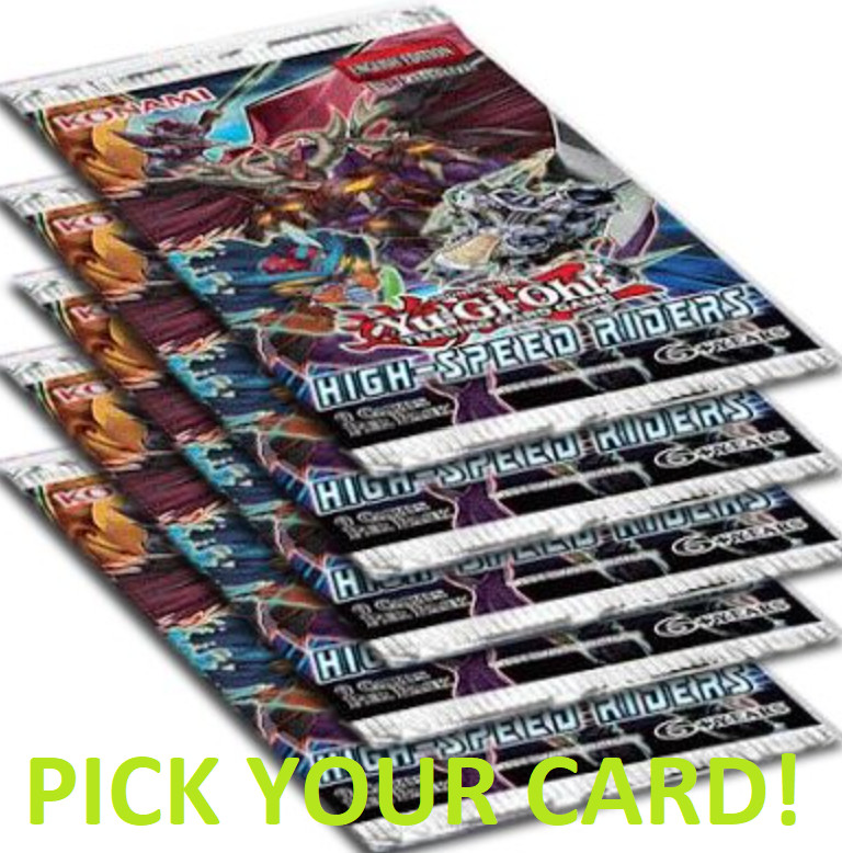 Yugioh! ~ HSRD ~ High-Speed Riders ~ Pick Your Card! – Complete Your Deck!