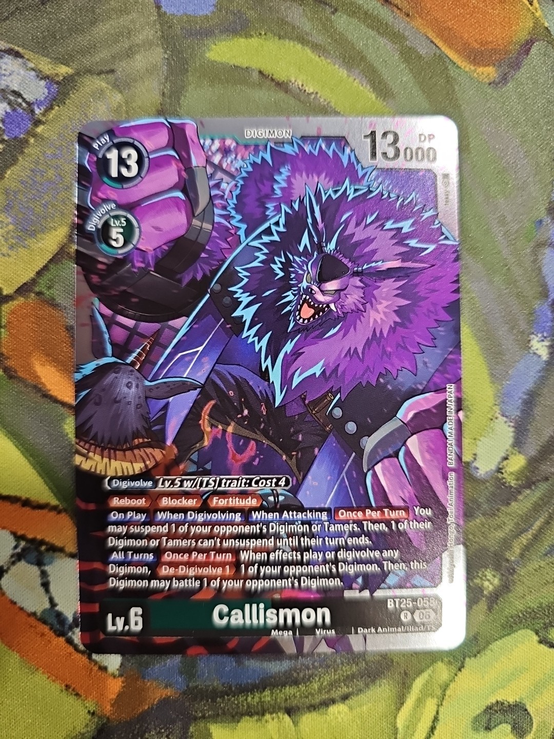 Digimon TCG BT25-058 Dual Revolution Callismon