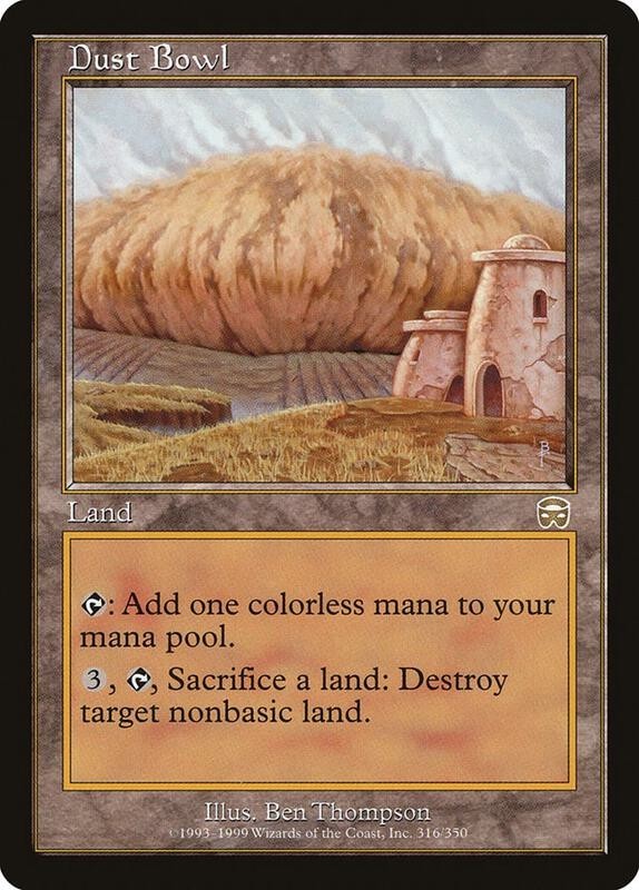 Dust Bowl X (1) Mercadian Masques MTG Ex/NM (RG) 4RCards