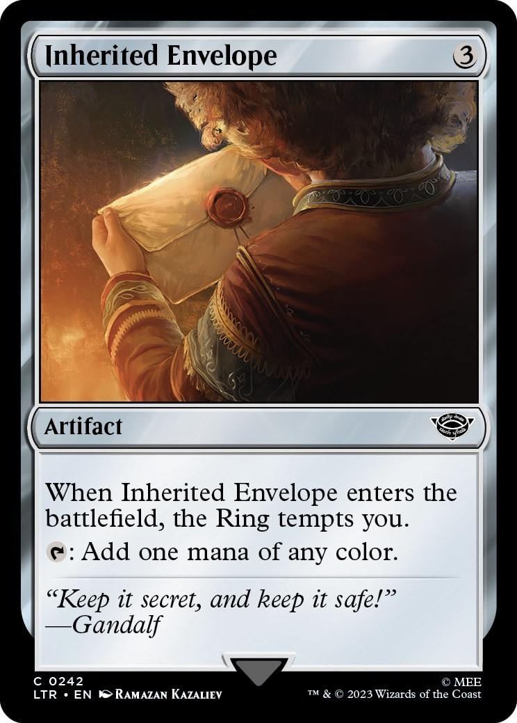 Inherited Envelope – 242 – Universes Beyond: The Lord of the Rings: Tales of …