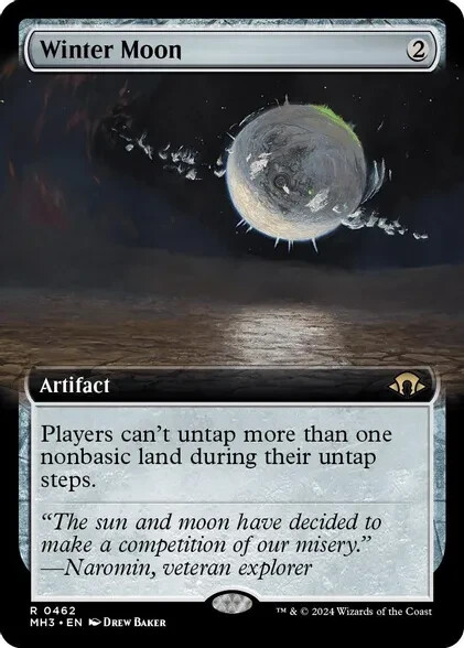 Winter Moon (Extended Art) – Modern Horizons 3 MTG