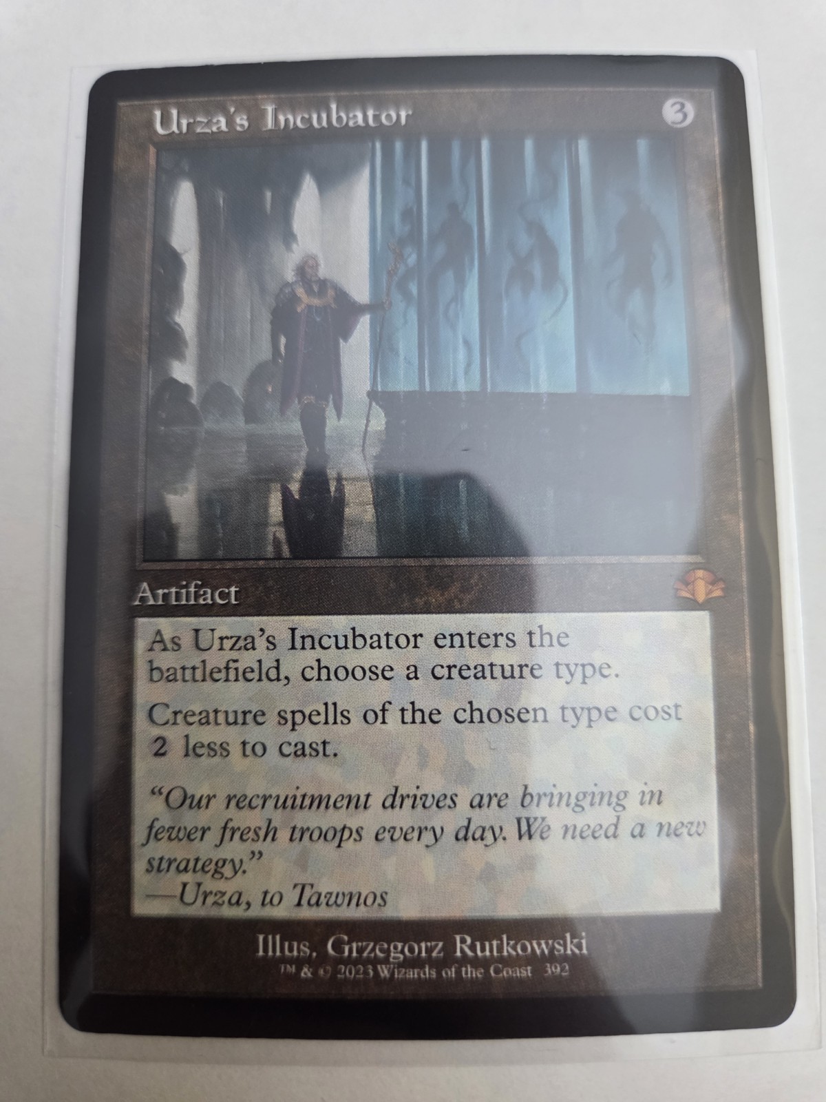 MTG, Urza’s Incubator (Retro Frame) Dominaria Remastered Regular NM