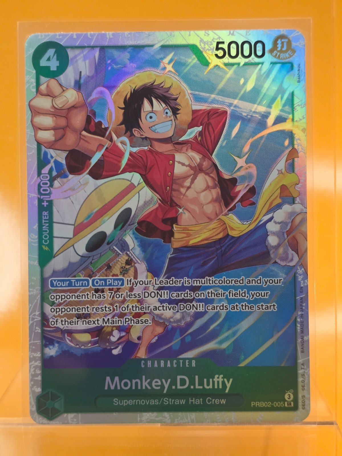 Monkey.D.Luffy – PRB02-005 PRB02-005 Premium Booster -The Best- Vol. 2 Foil