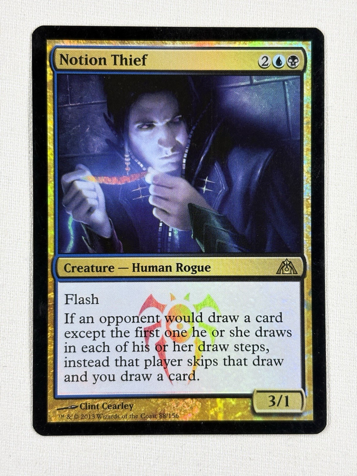 Notion Thief [Dragon’s Maze] NM Foil Magic: The Gathering