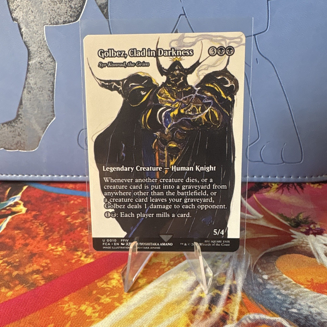 MTG Golbez, Clad in Darkness 0010 Mythic Foil Borderless ENG