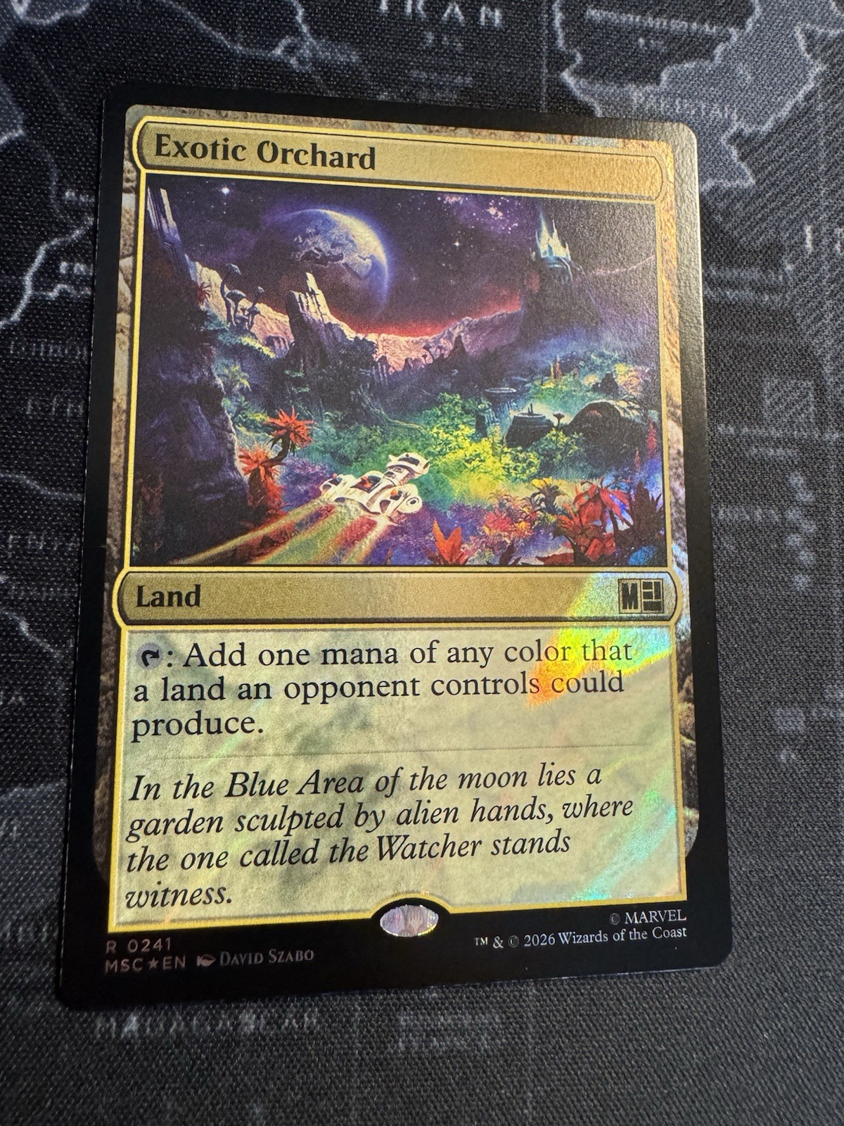 Exotic Orchard – 0241 – NM – Commander: Marvel Super Heroes – MTG – SURGE FOIL