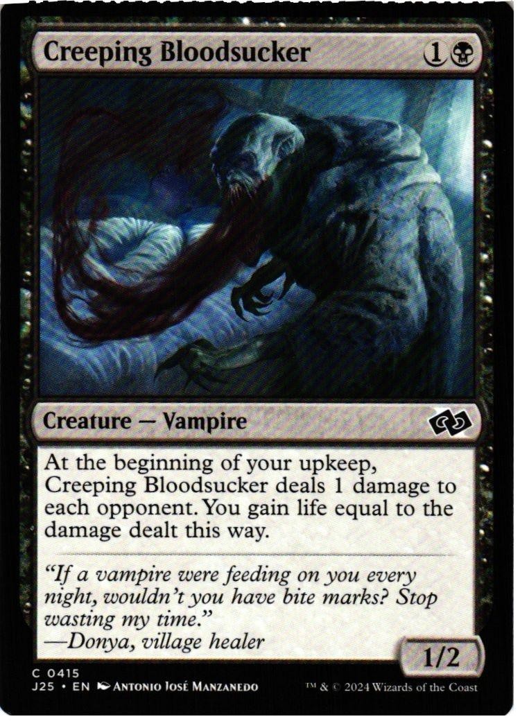 Creeping Bloodsucker 415 Common Foundations Jumpstart Magic: The Gathering NM