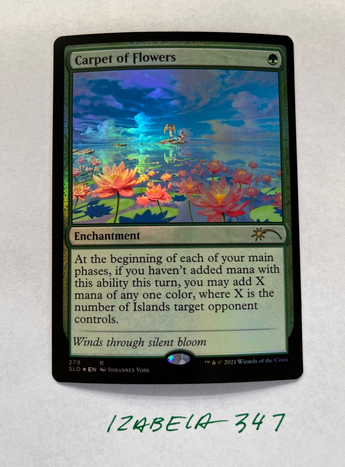 MTG Carpet of Flowers – FOIL – Secret Lair Drop #279 NM/M Unplayed