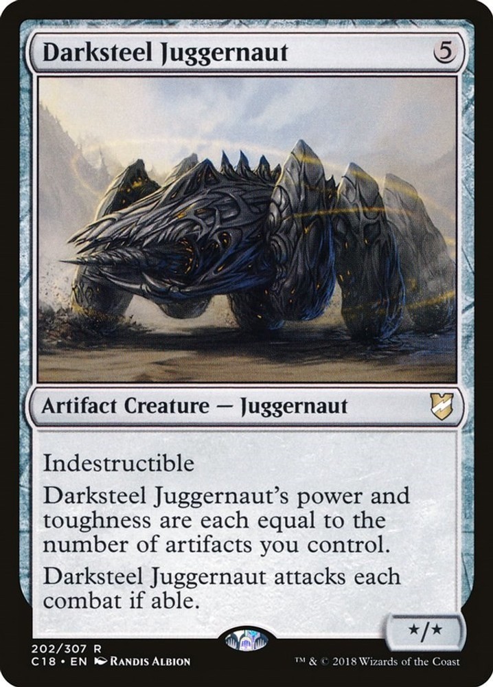 MTG ~ Darksteel Juggernaut ~ Commander 2018 ~ NM
