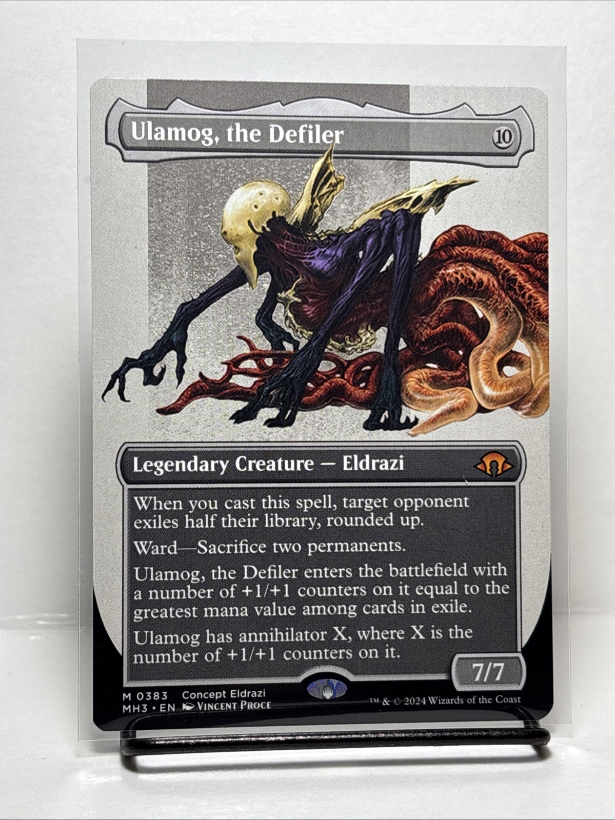 Ulamog, the Defiler (Non-foil) [Borderless] Modern Horizons 3 0383 Mythic MTG