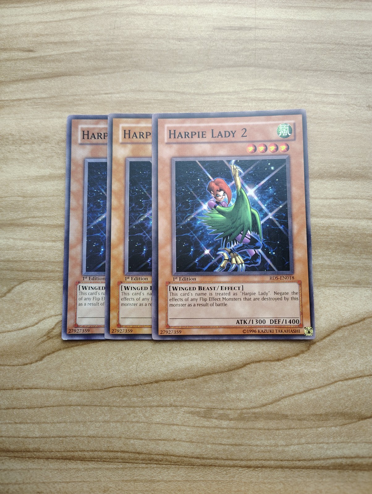 Yu-Gi-Oh! – Harpie Lady 2 3X – Complete Playset