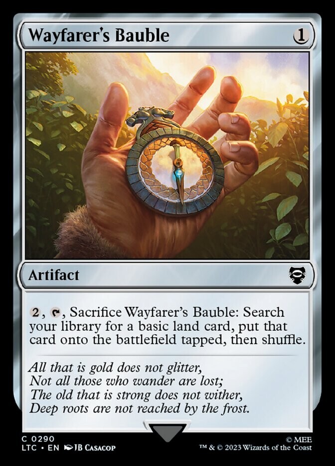 Wayfarer’s Bauble 0290 Non Foil Common Lord of the Rings MTG Near Mint