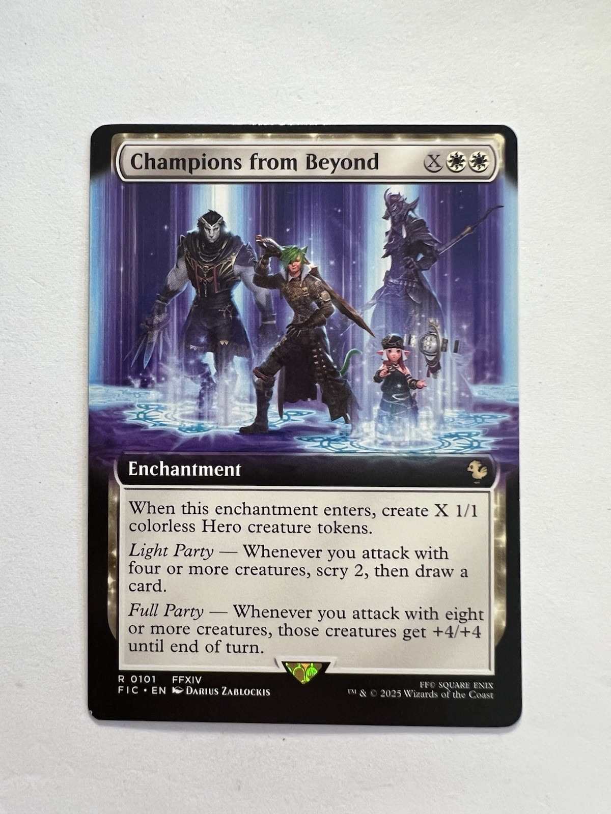 Champions from Beyond – EXTENDED ART – MTG FINAL FANTASY: Commander – NM