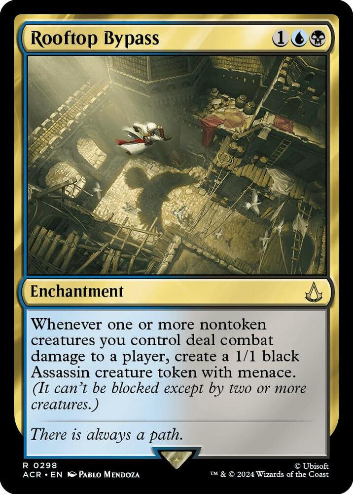 Rooftop Bypass 0298 MTG ACR Rare NP