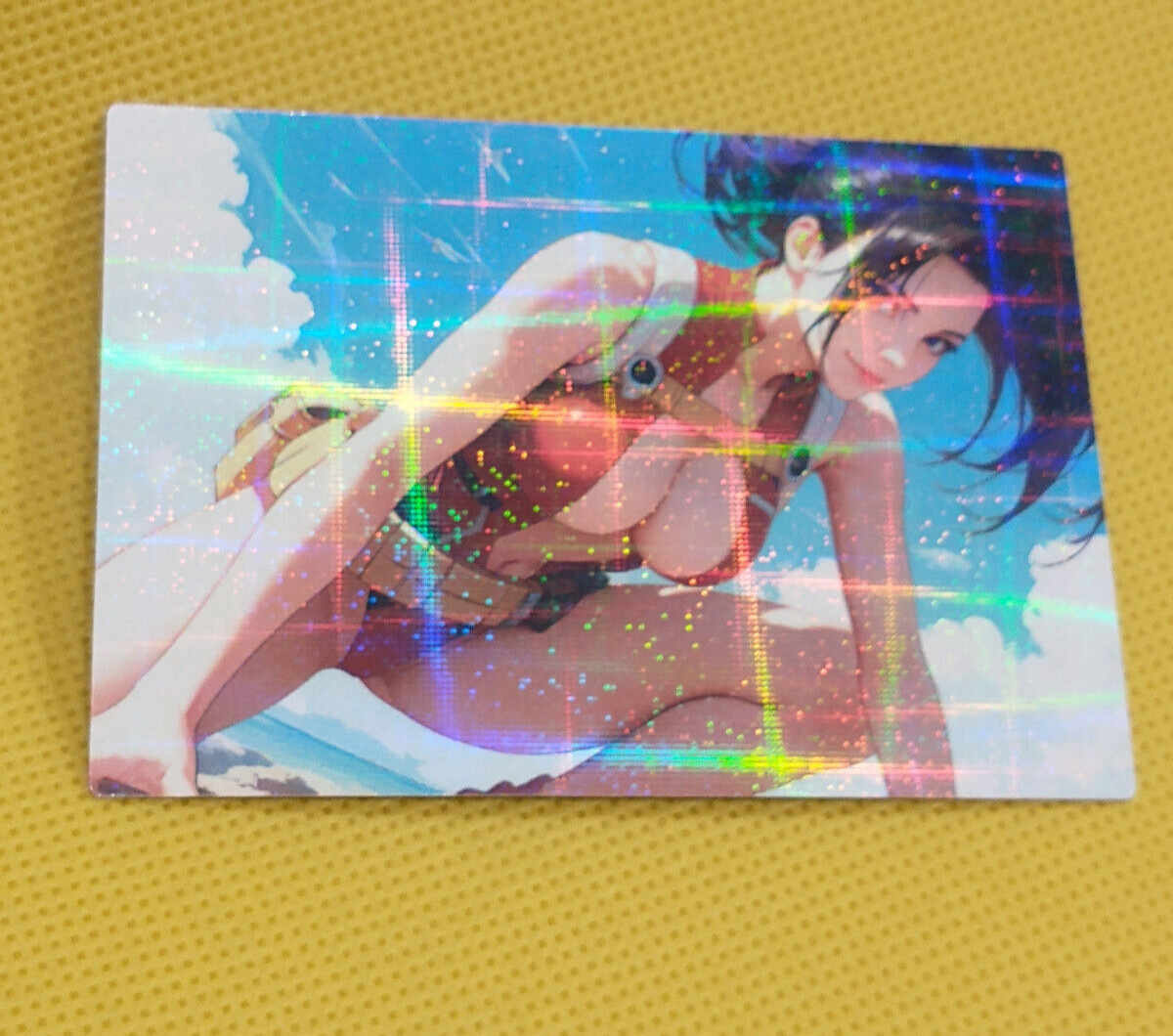 Momo Yaoyorozu Anime Holo Doujin Waifu Card AGC CCG